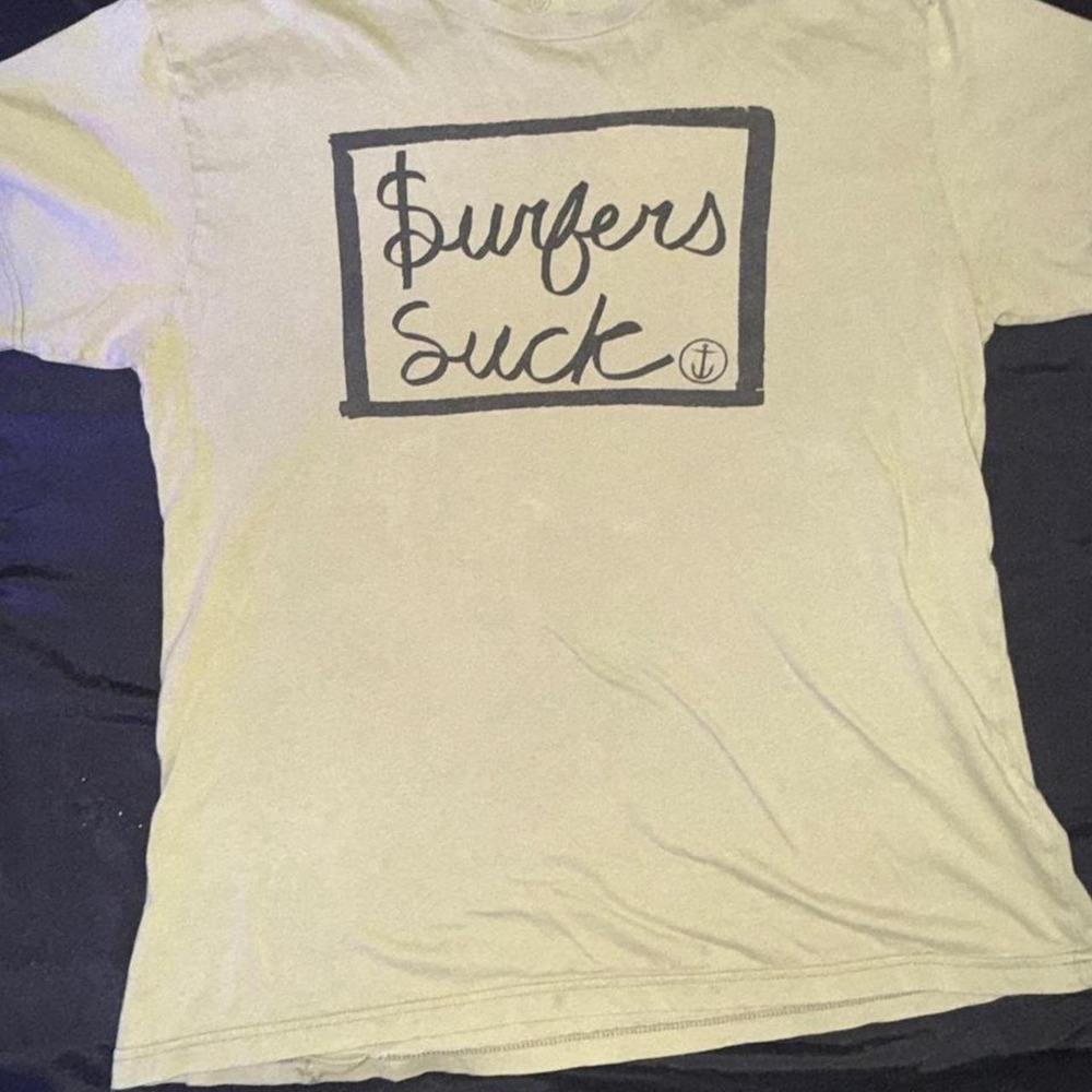 Captain Fin Co. "Surfers Suck" Graphic Tee